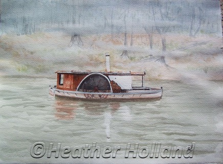 Little Homemade Paddleboat in the Mist 100_3269wtmk.JPG