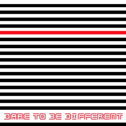 Stripes dare to  different .png